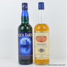 ARRAN LOCH RANZA BLEND   RANGERS SCOTCH WHISKY