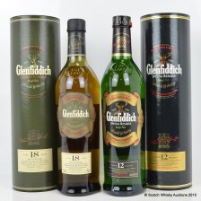 Glenfiddich 18 Ancient Reserve Glenfiddich 12 Special Reserve