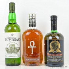 Laphroaig Quarter Cask Jura Superstition Bunnahabhain 12