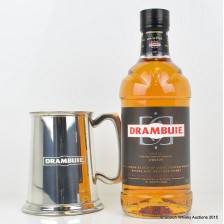DRAMBUIE LIQUEUR WITH PEWTER TANKARD