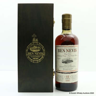 Ben Nevis 1998 15 Year Old Single Cask #586