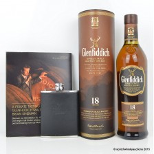 GLENFIDDICH 18 YEAR OLD  GLENFIDDICH HIP FLASK   TASTING NOTES