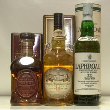 Glenturret 12 Cardhu 12 And Laphroaig 10