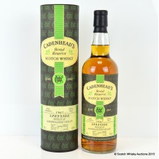 Cadenhead S Glenfiddich Glenlivet 1967 35
