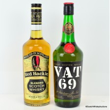 RED HACKLE 75CL   VAT 69 26 2 3 FL OZ