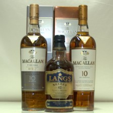 Macallan 10 Sherry Fine Oak Langs Select 12