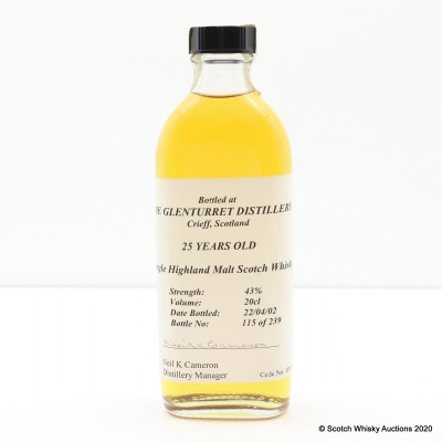 Glenturret 2002 25 Year Old 20cl