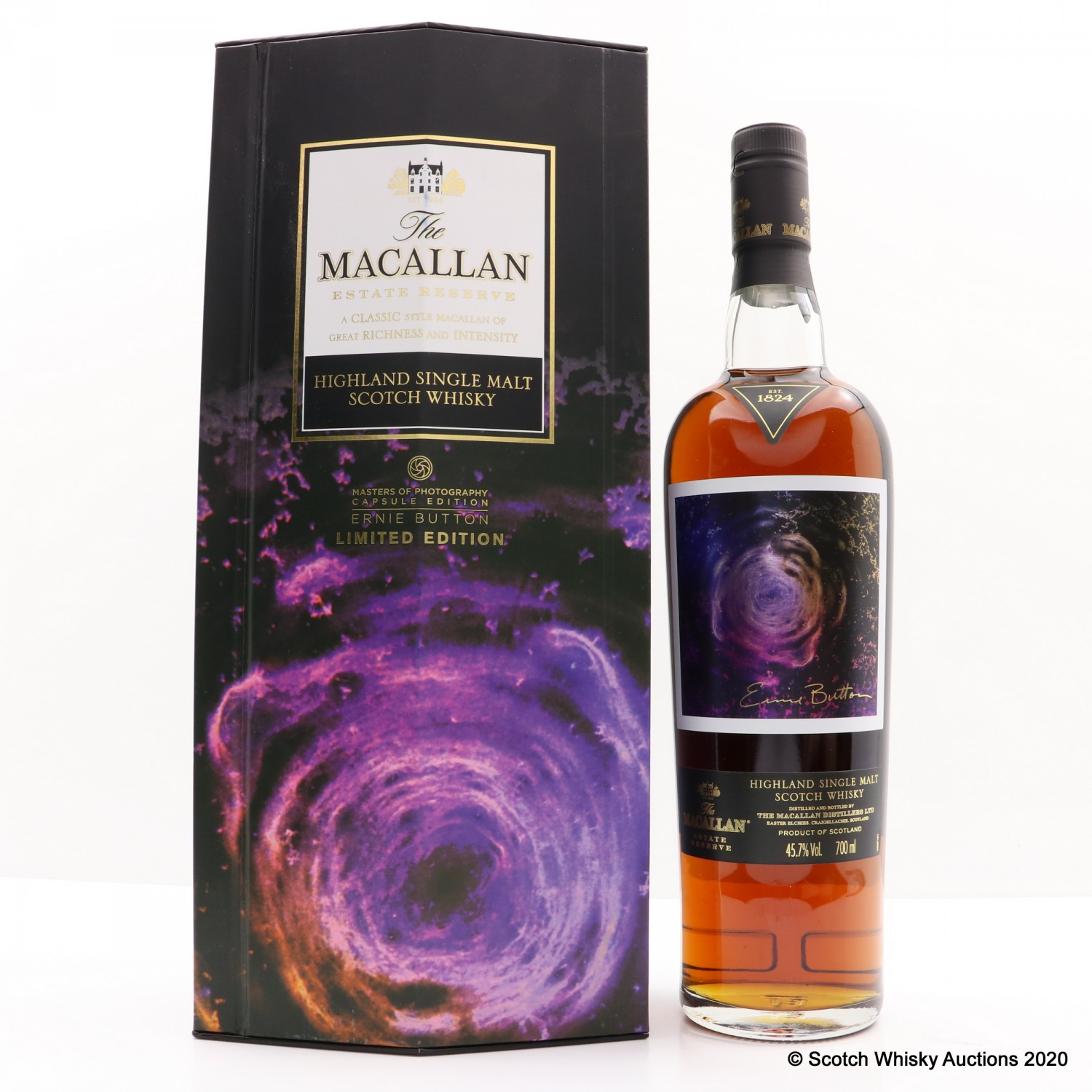 MACALLAN ESTATE RESERVE MASTERS OF PHOTOGRAPHY CAPSULE EDITION ERNIE