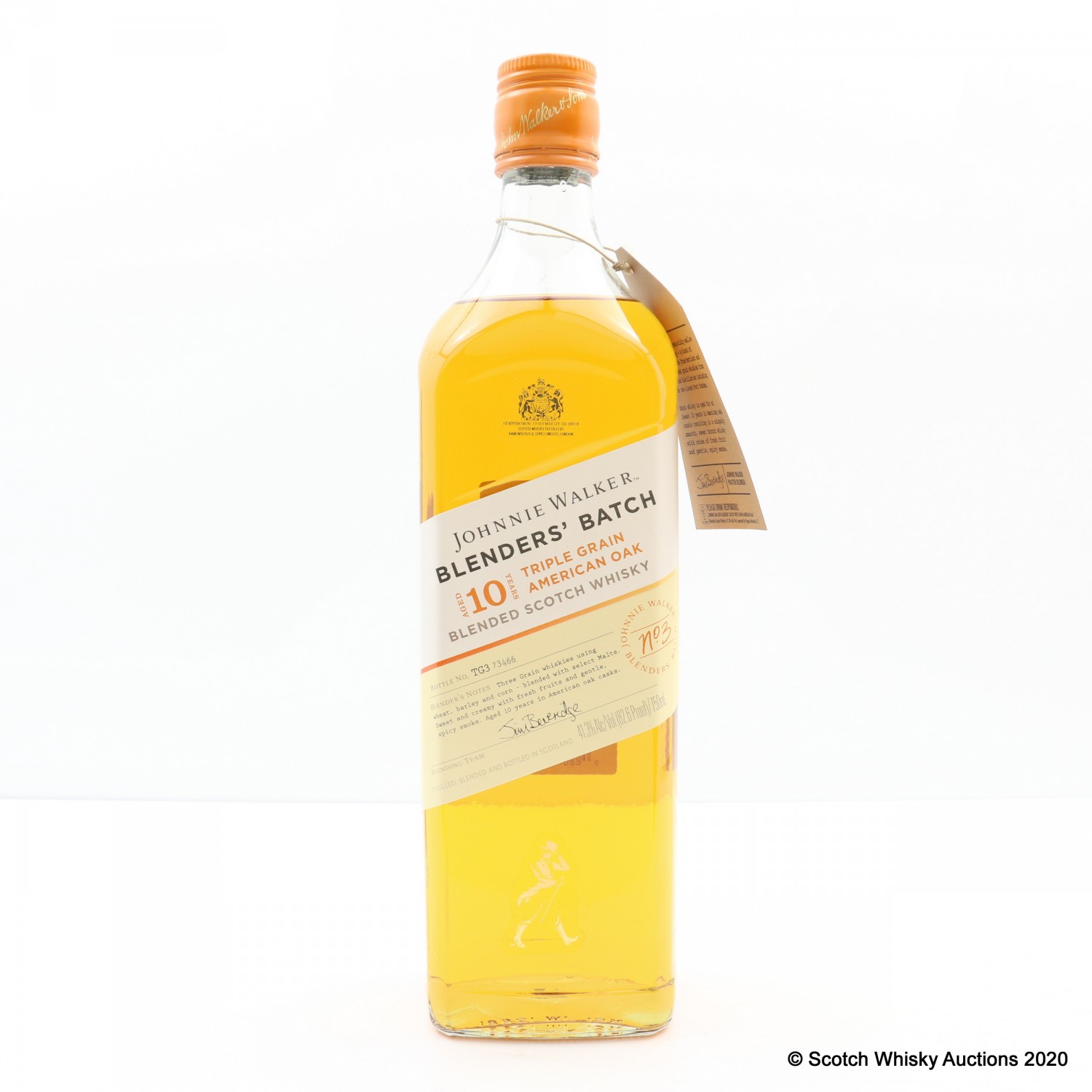 Johnnie Walker 10 Year Old Blenders' Batch 3 Triple Grain American Oak