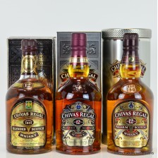 CHIVAS REGAL 12 YEAR OLD 2 X 70CL   CHIVAS REGAL 12 YEAR OLD 75CL
