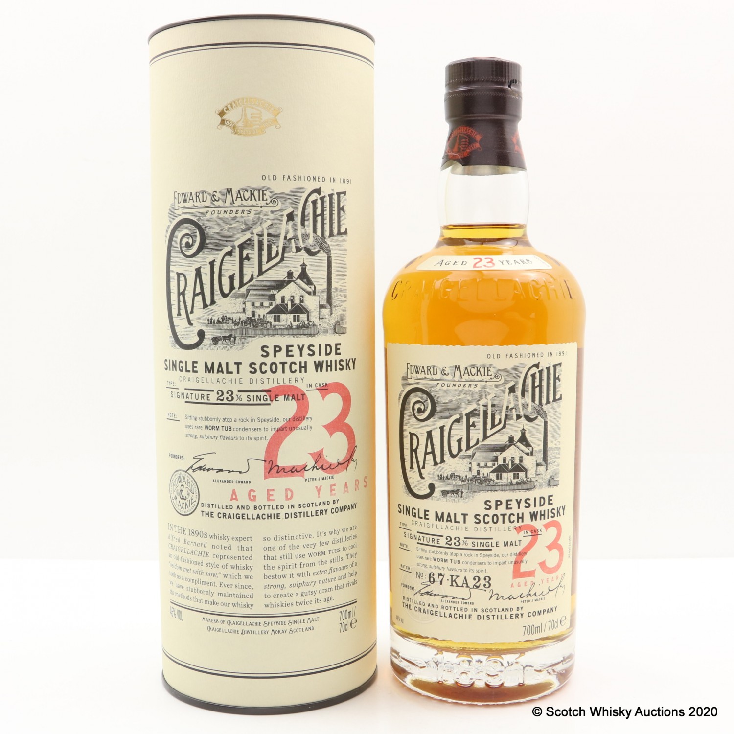 Craigellachie 23 Year Old The 114th Auction Scotch Whisky Auctions