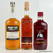MOUNT GAY BLACK BARREL  GOSLING S BLACK SEAL 75CL   SAINT JAMES FLEUR DE CANNE