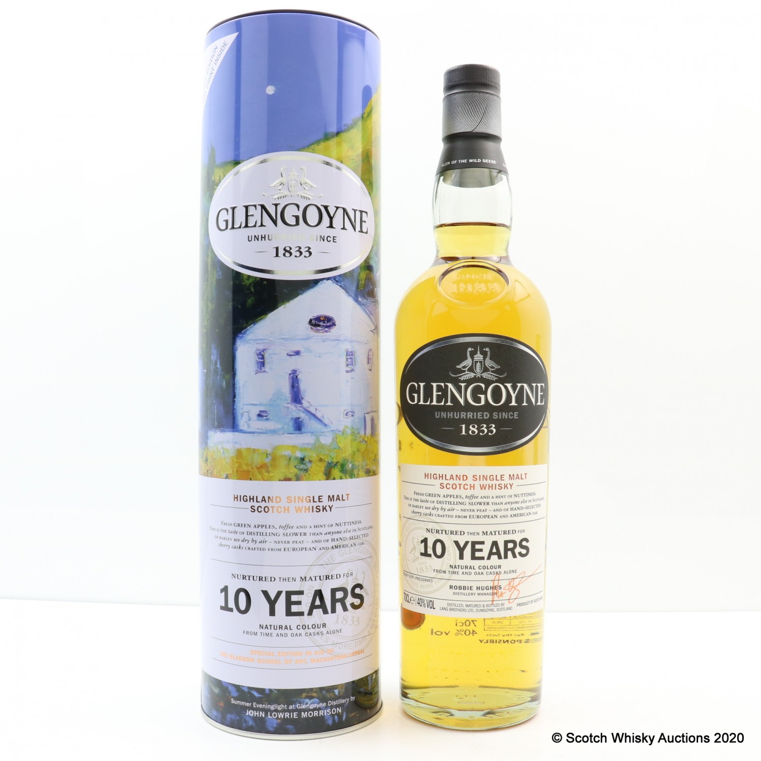 Glengoyne 10 Year Old Glasgow School Of Art MacKintosh Appeal Version