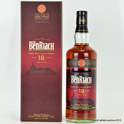 BenRiach Albariza 18 Year Old Peated