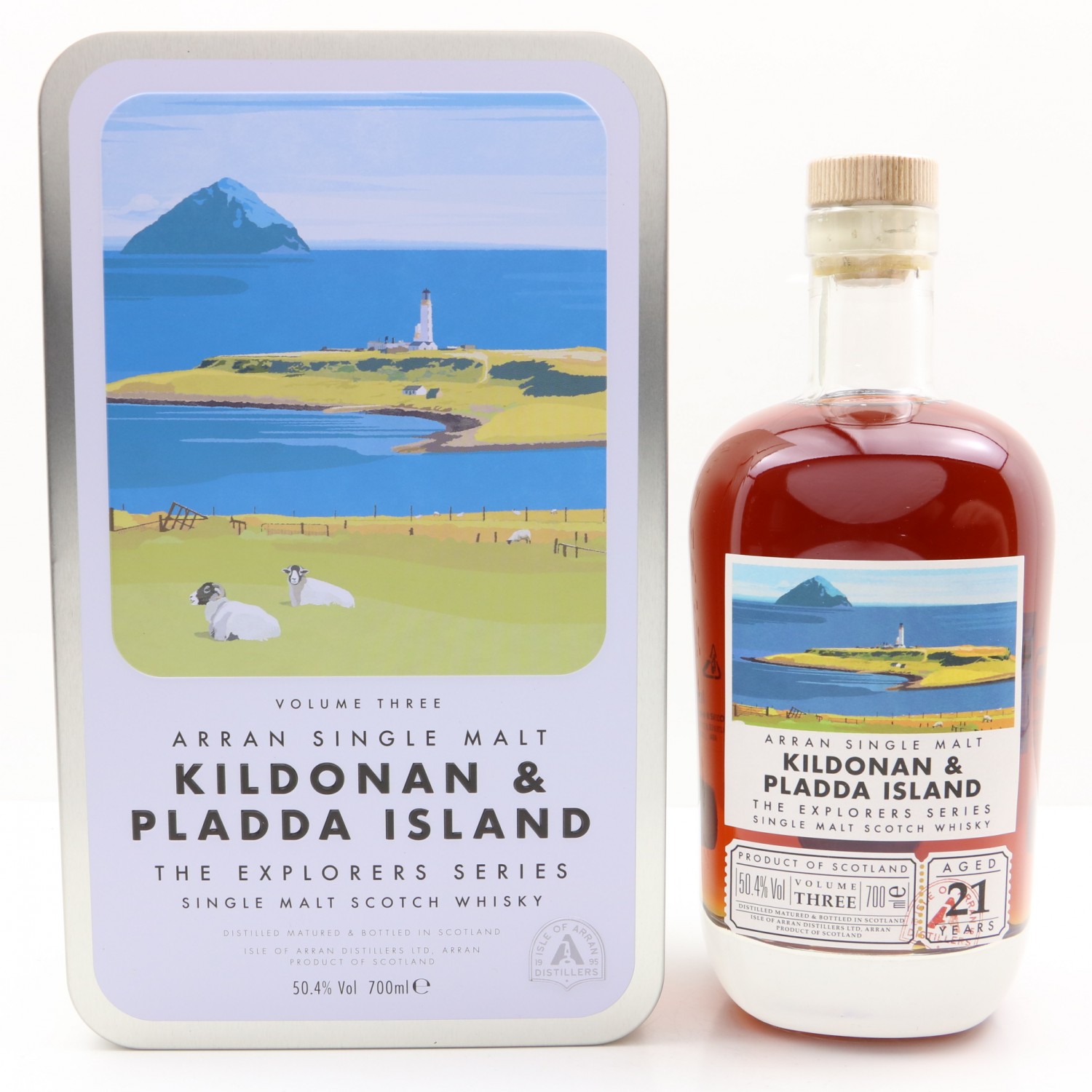 Arran 21 Year Old Explorers Series Volume Three 'Kildonan & Pladda