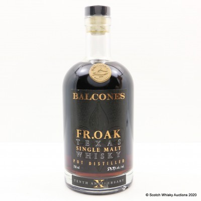 Balcones FR.OAK Texas Single Malt Tenth Anniversary