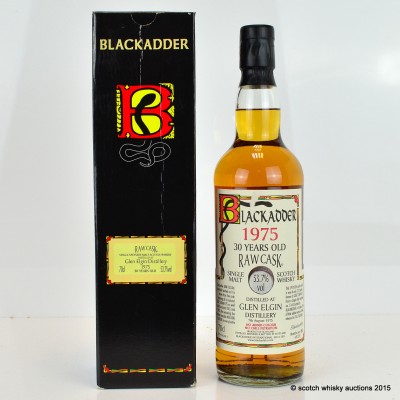 Glen Elgin 1975 30 Year Old Blackadder Raw Cask