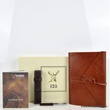 Glenfiddich Aspinal Leather Notebook Balmain Pen Gift Set