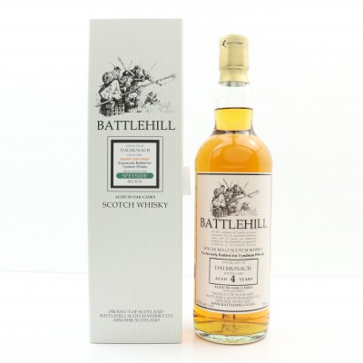 Dalmunach 4 Year Old Battlehill for Tyndrum Whisky