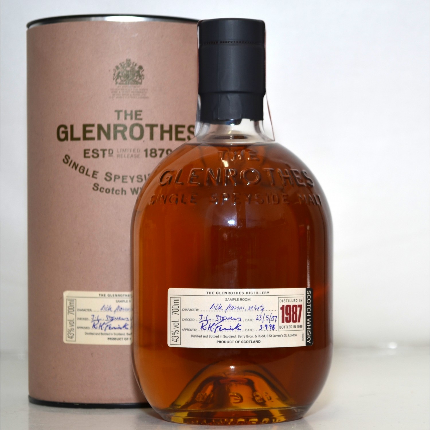 Glenrothes 1987 The 16th Auction Scotch Whisky Auctions