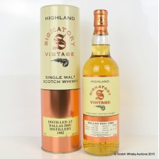 DALLAS DHU 1982 22 YEAR OLD SIGNATORY