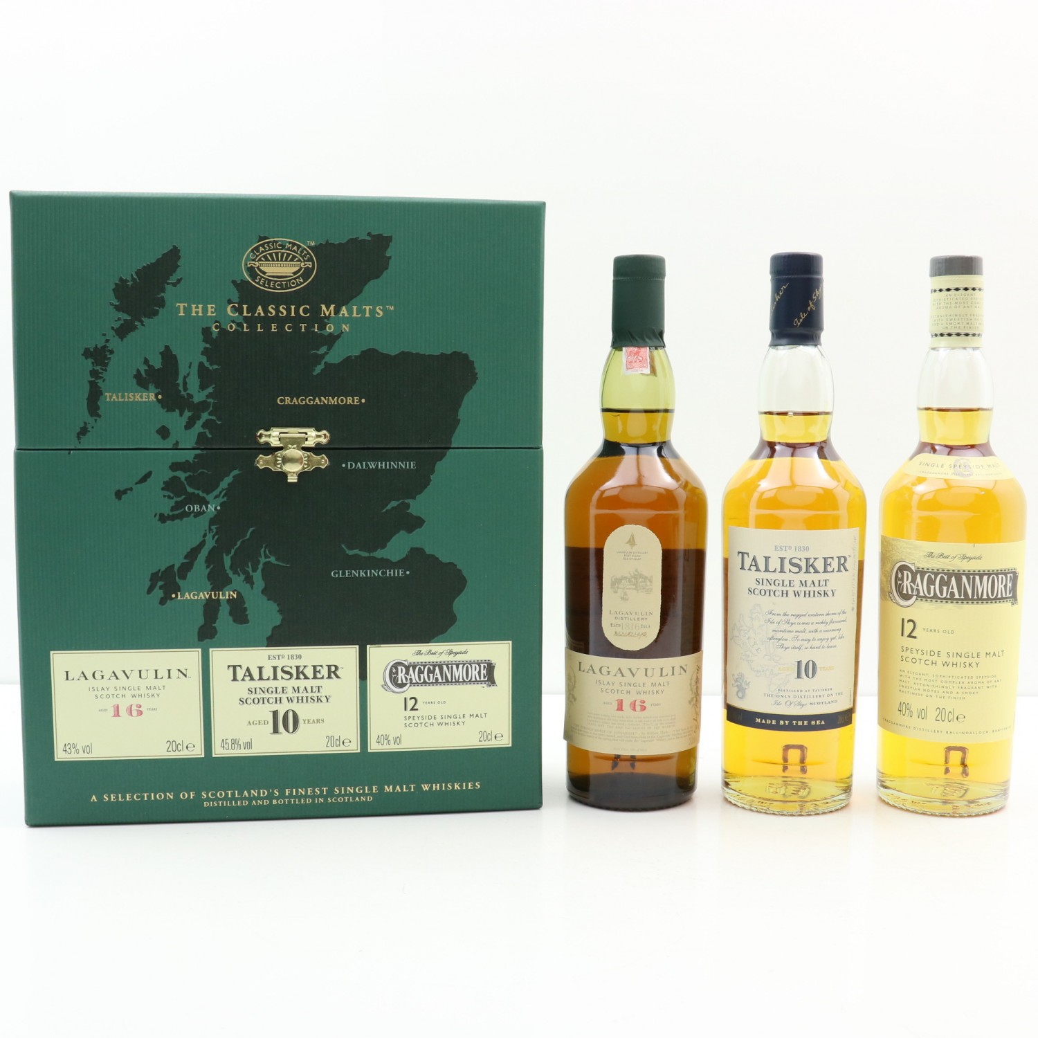 Classic Malts Collection 3 x 20cl The 115th Auction Scotch Whisky