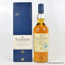 TALISKER 10 YEAR OLD THE BOUNTY BOAT EXPEDITION SIGNED