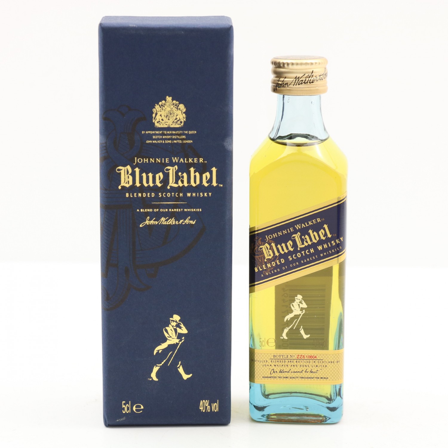 Johnnie Walker Blue Label Mini 5cl The 116th Auction Scotch Whisky Auctions