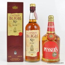 CAPTAIN BLIGH XO RUM 75CL   PUSSER S RUM 75CL