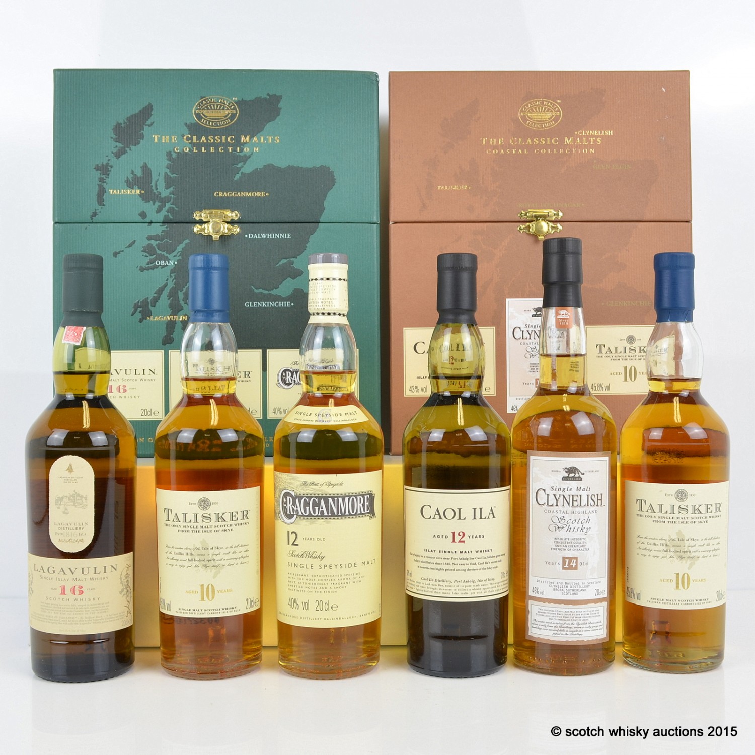 Classic Malts Collection 3 x 20cl A Journey of Discovery & The Classic
