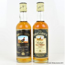 FAMOUS GROUSE GOLD RESERVE 12 YEAR OLD   FAMOUS GROUSE VINTAGE MALT 1992 2 X 33CL