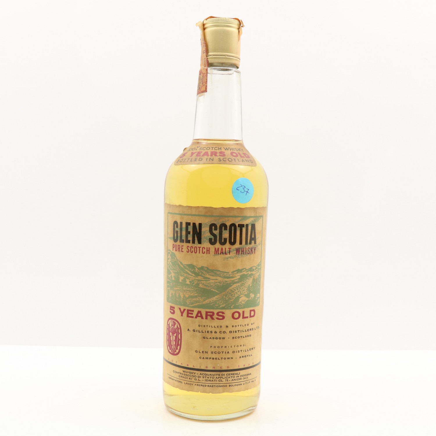 Glen Scotia 5 Year Old 75cl The 116th Auction Scotch Whisky Auctions
