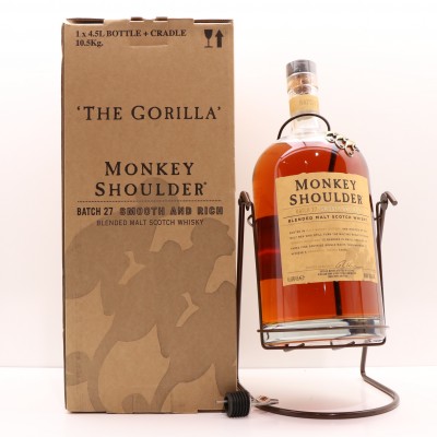 Monkey Shoulder 'The Gorilla' 4.5L with Cradle & Pourer