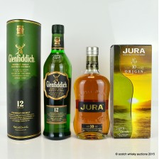 Glenfiddich 12 Jura Origin 10