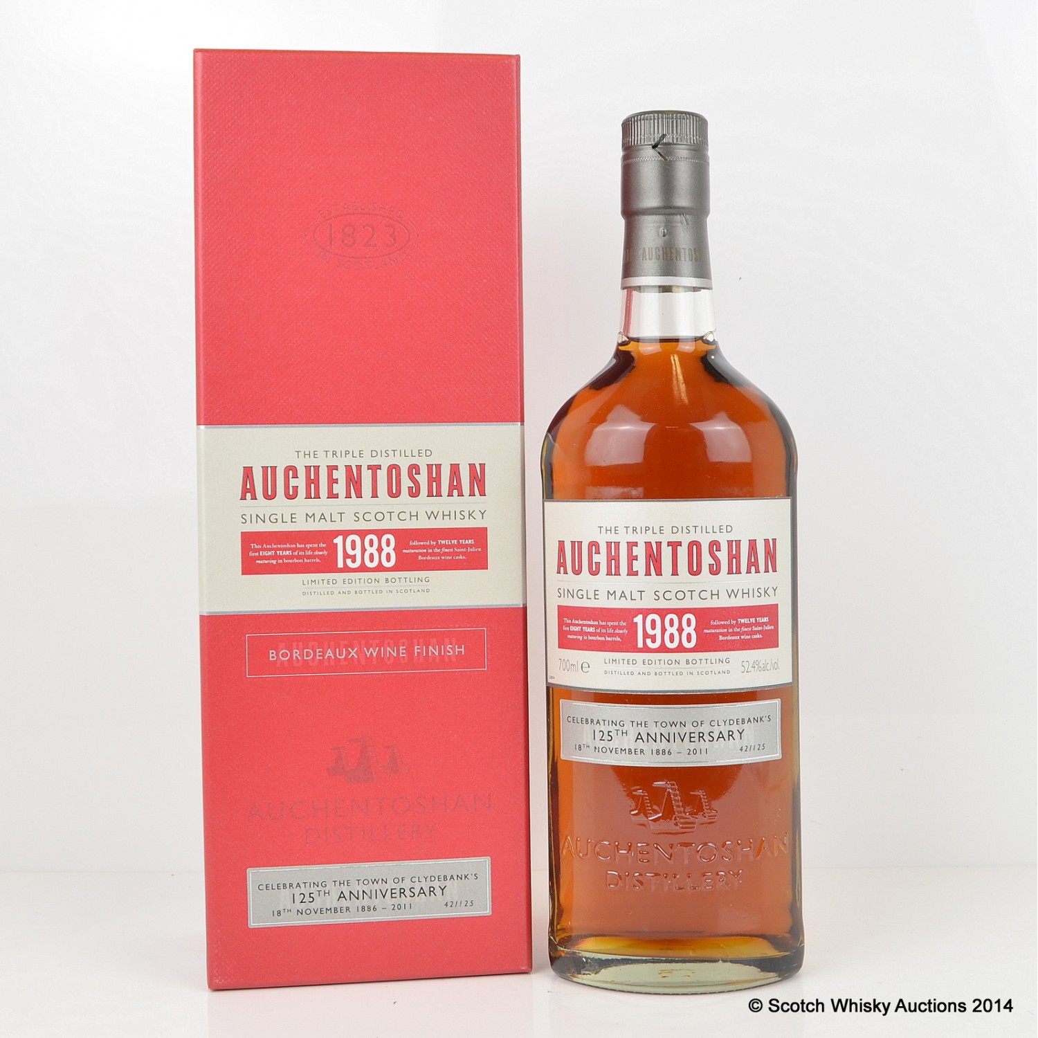 Auchentoshan 1988 Clydebank's 125th Anniversary The 49th Auction