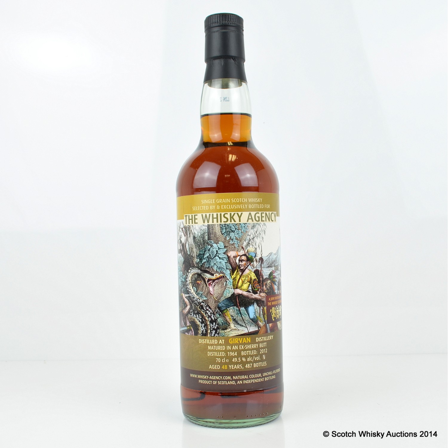 Girvan 1964 48 Year Old The Whisky Agency The 49th Auction Scotch