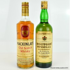 MACKINLAY S OLD SCOTCH 26 2 3 FL OZ   DOCTORS  SPECIAL 75CL