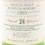 Glen Garioch 1993 24 Year Old Old Malt Cask