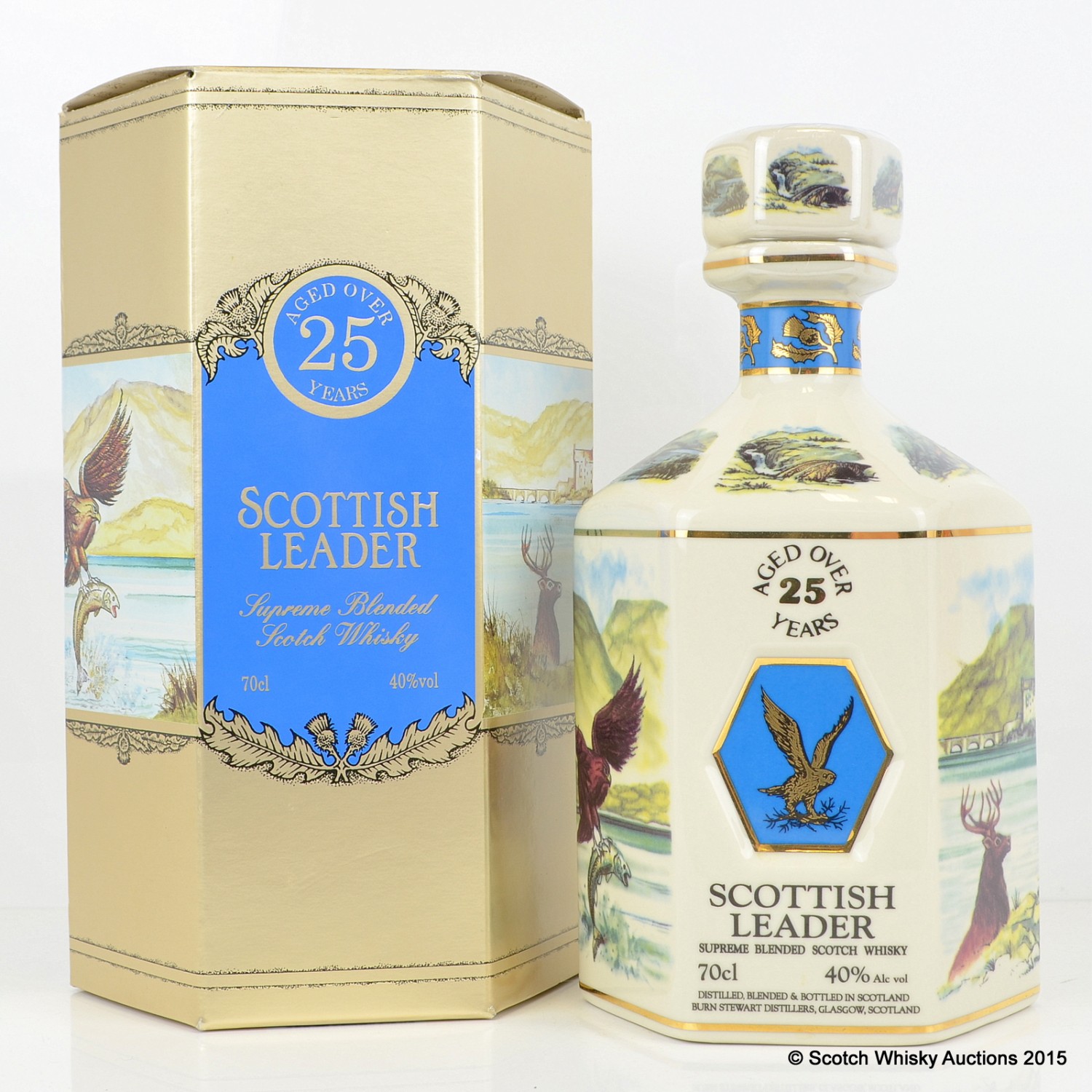 Scottish Leader 25 Year Old Decanter The 49th Auction Scotch Whisky Auctions