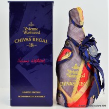 CHIVAS REGAL GOLD SIGNATURE VIVIENNE WESTWOOD EDITION 18 YEAR OLD 75CL