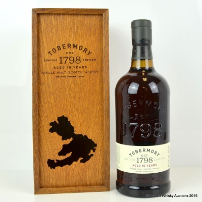 Tobermory 15 Year Old In Wooden Box