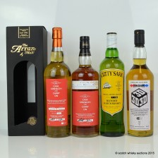 CARRY ON CASK STRENGTH COLLECTION ARRAN 1998  BENRIACH 1996 16 YEAR OLD  CUTTY SARK   STEREOSCOPIC 3D BLEND