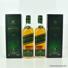 Johnnie Walker Green Label 15 2x20cl
