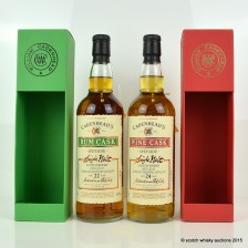 CADENHEAD S GLENLIVET 1988 24 YEAR OLD WINE CASK   GLEN ELGIN GLENLIVET 1991 22 YEAR OLD RUM CASK