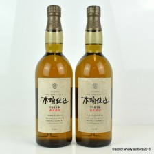 HAKUSHU KIOKE SHIAME 1981 PURE MALT 75CL X 2