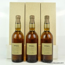 Hakushu Kioke Shiame 1981 Pure Malt X 3