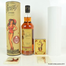 SAILOR JERRY SPICED RUM  THE ORIGINAL  WITH LIMITED EDITION PRINT  PLAYING CARDS   TEMPORARY TATTOOS