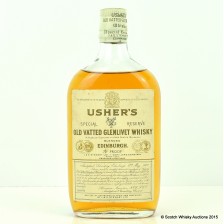 Usher S Old Vatted Glenlivet Blend 70 Proof