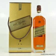 JOHNNIE WALKER CENTENARY BLEND GOLD LABEL 18 YEAR OLD 1 75L