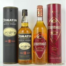 Tomatin 10 Auchentoshan 10 Old Style